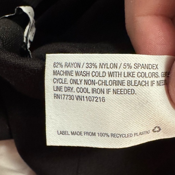 NWT The Nines by Hatch maternity pant black Size Medium - Picture 6 of 10